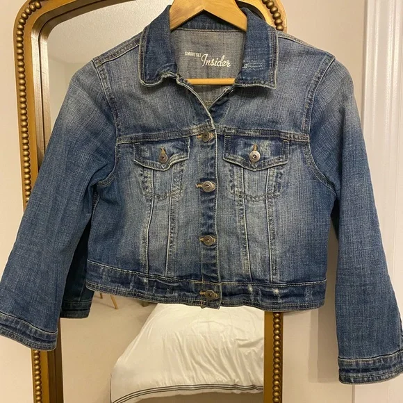 Cropped Jean jacket - Picture 4 of 5